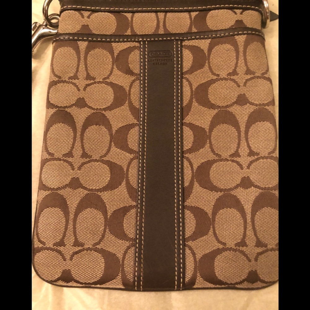 COACH LEGACY SIGNATURE SWINGPACK CROSSBODY BAG